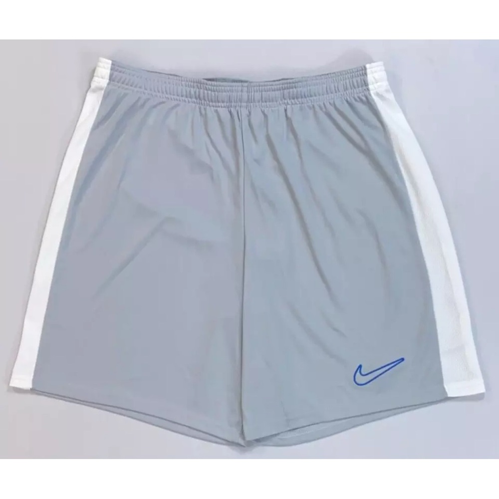 Nike Dri-FIT Academy Soccer Shorts Wolf Grey, Size: Mens XL